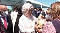 Emine Erdoğan ses telleri kesilen köpeği Yonca Evcimik’e emanet etti