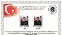 Bakan Akar şehitler için başsağlığı mesajı paylaştı