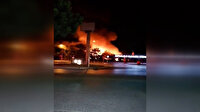 Başakşehir'de korku dolu anlar: Balık restoranı alev topuna döndü