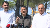 Tarım ve Orman Bakanı Pakdemirli: Şu anda aktif olan yangınlarda iyiye gidiş var