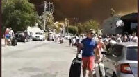 Bodrum'da panik: Oteller ve evler boşaltılıyor