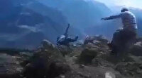 Kayınvalidesi uçurma yuvarlandı o anları böyle kaydetti