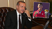 Cumhurbaşkanı Erdoğan Mete Gazoz'u arayarak tebrik etti: Bir tarihi ayağa kaldırdın
