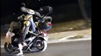 Motor üstünde motor taşıdı