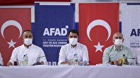 Bakanlar afet bölgesinde: 1037 konutu hızlı şekilde inşa edeceğiz
