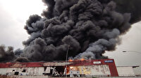 İstanbul Esenyurt'ta lojistik firmasında yangın söndürüldü