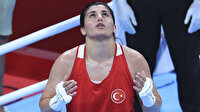 Olimpiyat şampiyonu milli boksör Busenaz Sürmeneli: Cumhurbaşkanımıza bir söz vermiştim