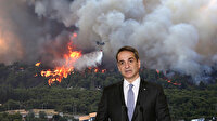 Yunanistan Başbakanı Miçotakis: Çıkan yangınlar şimdiye kadar görülmemiş bir kabus gibi