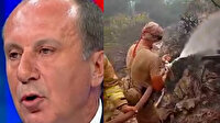 Muharrem İnce yangınlara müdahale eden askerleri görmezden geldi: Neden yok anlayabilmiş değilim