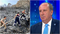 Muharrem İnce yangınlara müdahale eden askerleri görmezden geldi: Neden yok anlayabilmiş değilim