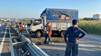İstanbul Silivri'de E-5'i kilitleyen kaza