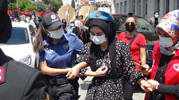 Şehit nişanlısını son yolculuğuna beresiyle uğurladı