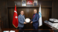 Arhavi Belediyesi’nden DİSKİ’ye teşekkür ziyareti