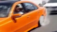 Avcılar'da drift yapan sürücüye ceza