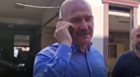 Bakan Soylu'dan selde Kur’an kursu öğrencilerini kurtaran emekli astsubaya teşekkür