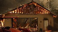 Kaliforniya’daki orman yangını bir haftadır devam ediyor: 700 ev küle döndü