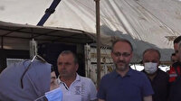Afet bölgesindeki vatandaştan Bakan Karaismailoğlu'na teşekkür: Köye bile tüm hizmetler geldi anlatırken duygulanıyorum
