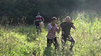 Bolu’da ormana kaçan göçmenler kovalamaca sonucunda yakalandı