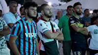 Kapıkule’de futbol keyfi: Gurbetçiler dev ekrandan maç izledi