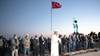 Zafer Treni yolcuları Büyük Taarruz'un başladığı yerde: Gençler sabah namazı kılıp dua etti