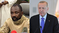 Cumhurbaşkanı Erdoğan Mali Geçiş Dönemi Devlet Başkanı Assimi Goita ile görüştü