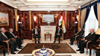 CHP heyeti Erbil'de IKBY Başkanı Barzani ile görüştü