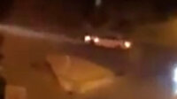 Pendik’te trafik magandasının drift yaptığı anlar kamerada