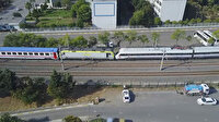 Tuzla'da facianın eşiğinden dönüldü: İki tren kafa kafaya geldi