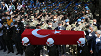 İdlib şehidi Hatay'da son yolculuğuna uğurlandı