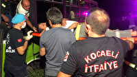 Kazada yaralanan şoför ambulanstan inmek istedi: Çalışmam lazım kiracıyım