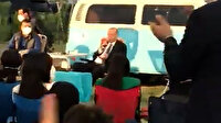 Cumhurbaşkanı Erdoğan Mersin'de gençlerle 'Bana Her Şey Seni Hatırlatıyor' şarkısını söyledi
