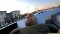 Uslanmaz youtuber yine sahnede: Bu kez Avrupa’dan Asya kıtasına metrobüsün üstünde geçti