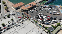 Festival tatili çileye döndü: 6 saat feribot kuyruğu beklediler