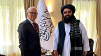 Türkiye'nin Kabil Büyükelçisi Erginay, Taliban'ın "Dışişleri Bakan Vekili" Muttaki'yle görüştü