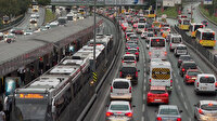 Bir İstanbul klasiği: Trafik yoğunluğu ve metrelerce uzanan kuyruklar