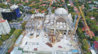 Barbaros Hayrettin Paşa Camii yükseliyor