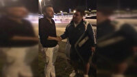 Kazalı araç başında pazarlık videosu sosyal medyanın gündemine oturdu