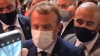 Fransa Cumhurbaşkanı Macron'a yumurtalı saldırı