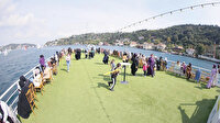 Sultangazili hanımlar Boğaz turunu çok sevdi