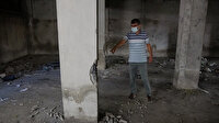 Sultangazi'de faciaya kıl payı: Davalık olduğu binanın kolonlarını kırmaya çalışırken yakalandı