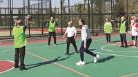 Cumhurbaşkanı formunda: Külliye sahaya indi