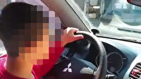 Samsun'da 7 yaşındaki çocuğuna araba kullandıran babaya ceza
