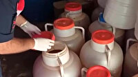 Baskın yapılan evde 1.6 ton 'sahte şarap' ele geçirildi
