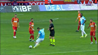 Hamsik'in orta sahadan attığı gol geçersiz sayıldı