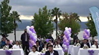 Kocaeli Büyükşehir Belediyesi tarafından 50 Roman çiftin nikahı kıyıldı