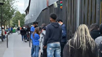 Fransa'da üniversite öğrencileri uzun kuyruklar oluşturdu: 7 kiloluk yardım paketi için bekliyorlar
