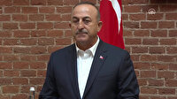 Dışişleri Bakanı Mevlüt Çavuşoğlu'ndan Macron'a sert tepki: Ne söyleyecekse arkamızdan değil yüzümüze söylesin