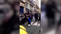 Paris'te Squid Game kaosu: Birbirlerine girdiler