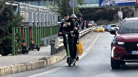 Kadıköy'de pes dedirten görüntü: Scootera 3 kişi binen gençler tehlike saçtı