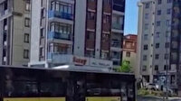 Otobüs yolun ortasında kaldı vatandaşlar isyan etti: Her şey çok güzel oluyor